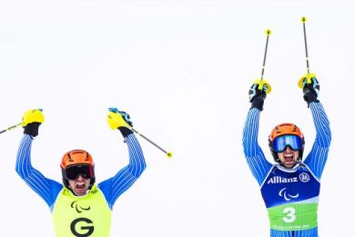 Bertagnolli oro nello slalom alle Paralimpiadi