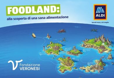 Aldi e Fond. Veronesi insieme per promuovere sana alimentazione a scuola