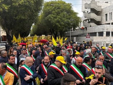 Agricoltori Coldiretti in 3000 in mobilitazione a Cagliari