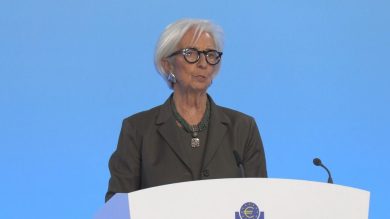 Bce, Lagarde: banche Ue solide ma sfide da tensioni commercio e incertezza