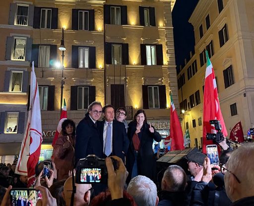 Il campo largo fa festa e guarda già alla sfida delle politiche