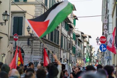 Sumud Flotilla, a Civitavecchia corteo e preparativi Spring Mission