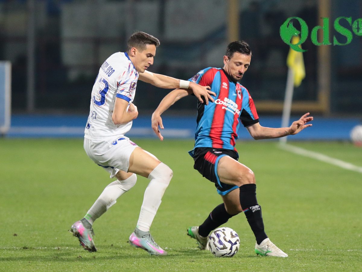 Catania-Casarano 1-1, i rossazzurri subiscono il primo gol al Massimino: la fotogallery del match