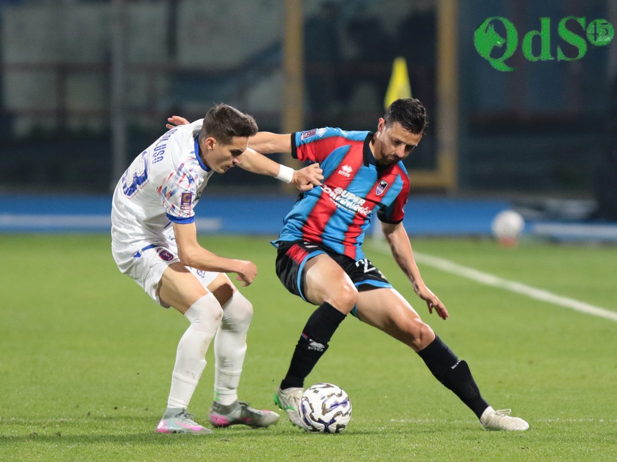 Catania-Casarano 1-1, i rossazzurri subiscono il primo gol al Massimino: la fotogallery del match