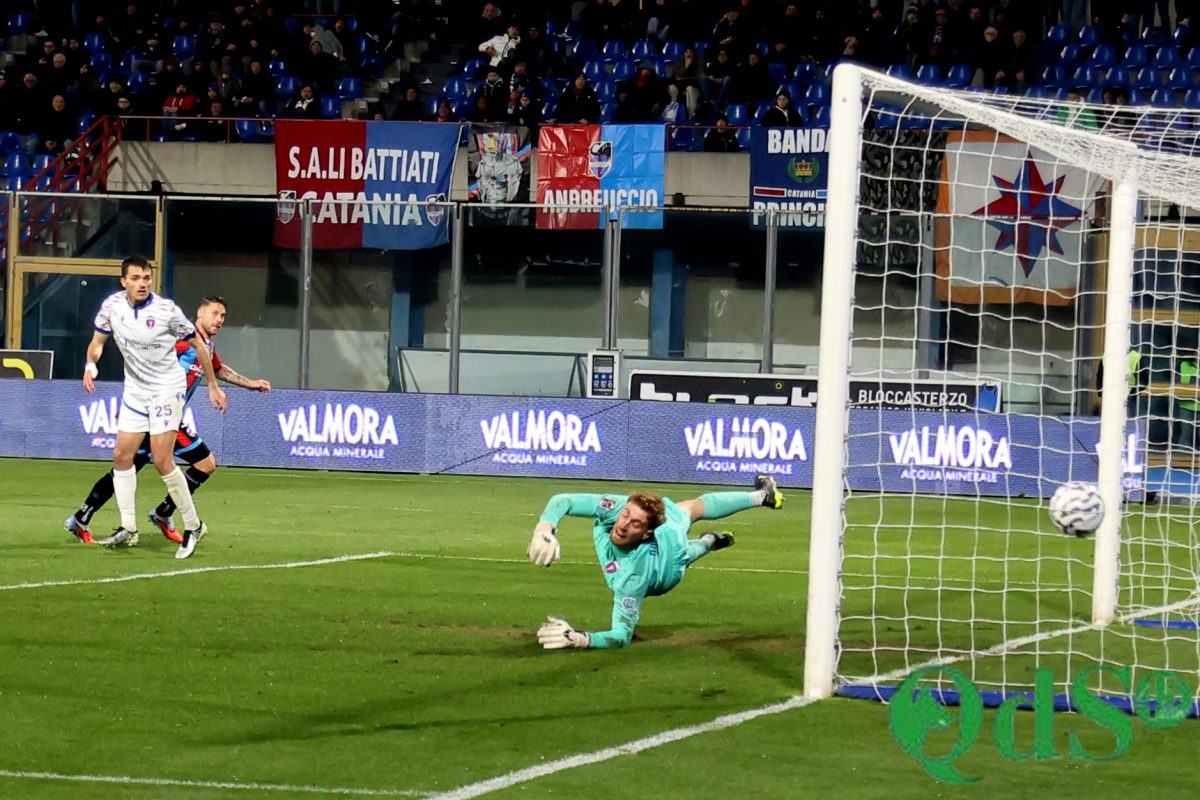 Catania-Casarano 1-1, i rossazzurri subiscono il primo gol al Massimino: la fotogallery del match