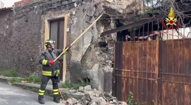 Terremoto: deliberato lo stato di emergenza regionale nel Catanese colpito dal sisma del 4 marzo