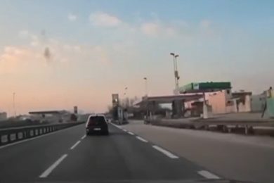 VIDEO | Folle inseguimento, fino a 200km/h sull’Asse Mediano: due arresti