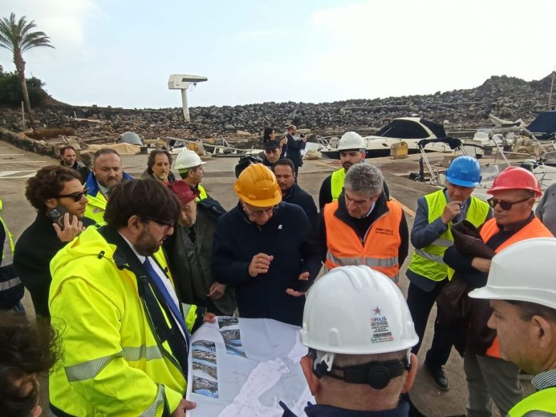 Ciclone Harry, consegnati i lavori di messa in sicurezza del porticciolo di Porto Rossi a Catania
