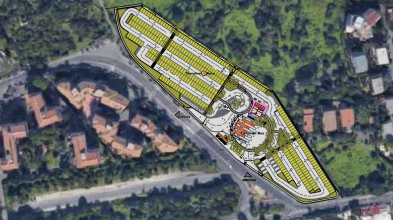 Catania, ecco un maxi parcheggio al confine con Aci Castello