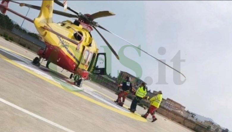 Uomo travolto dalla motozappa, elisoccorso in azione: dramma nelle campagne dell’Agrigentino