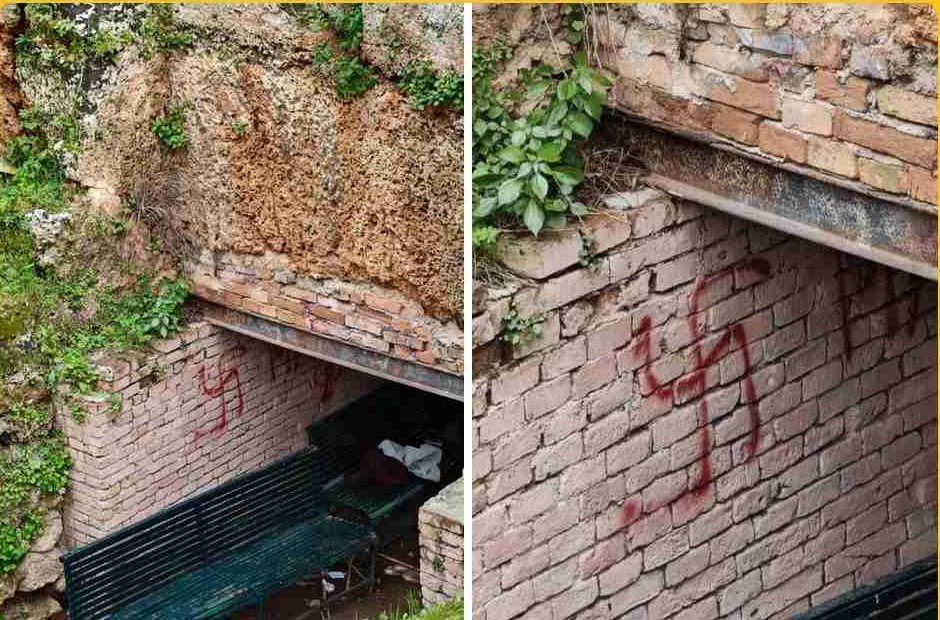 Palermo, spunta un nuova svastica in città. Il M5S: “Intervenga il prefetto”