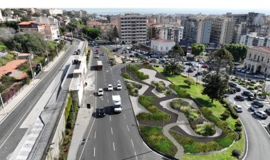 Tondo Gioeni di Catania: in costruzione il Giardino della Pioggia, la prima opera catanese di drenaggio urbano sostenibile