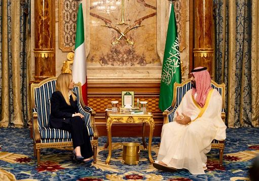 Meloni ripartita da Gedda, con bin Salman focus su guerra, Hormuz ed energia