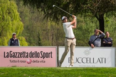 Golf, Vandermoten leader a Cornate d’Adda