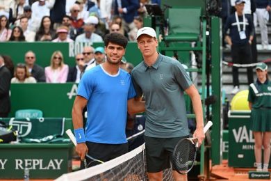 Tennis, Sinner è n.1 ma a Barcellona può tornare n.2