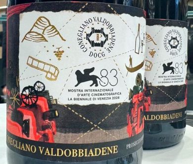 Conegliano Valdobbiadene: a Vinitaly etichetta per Mostra cinema Venezia