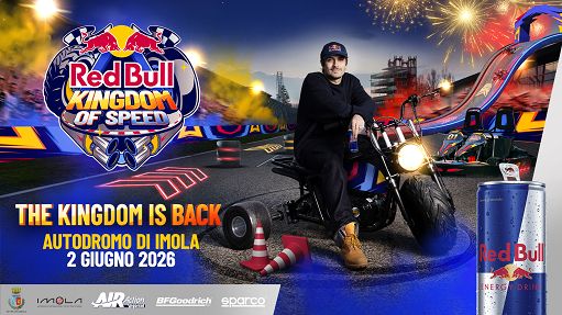 Il Red Bull Kingdom of Speed arriva ad Imola il 2 giugno