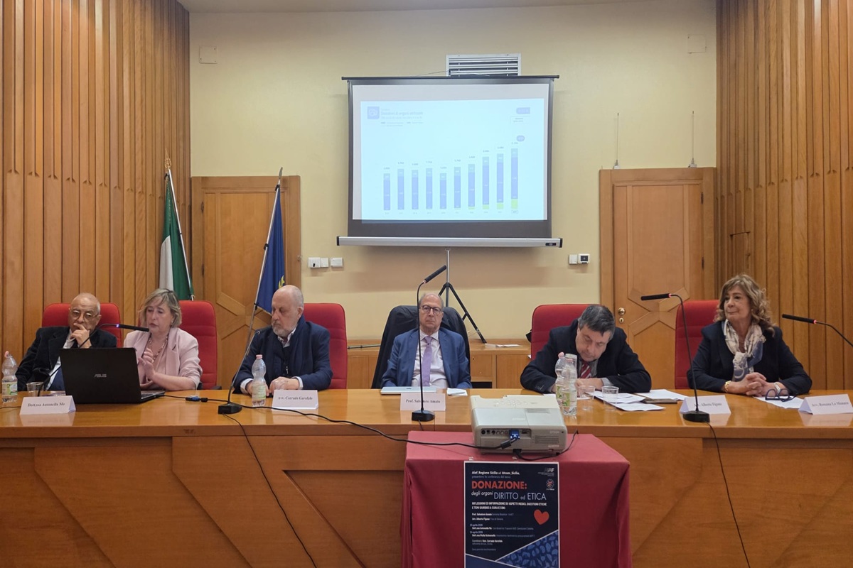 Donazione organi, in Sicilia un cittadino su tre dice no: tra informazione e prospettive, il confronto a Catania