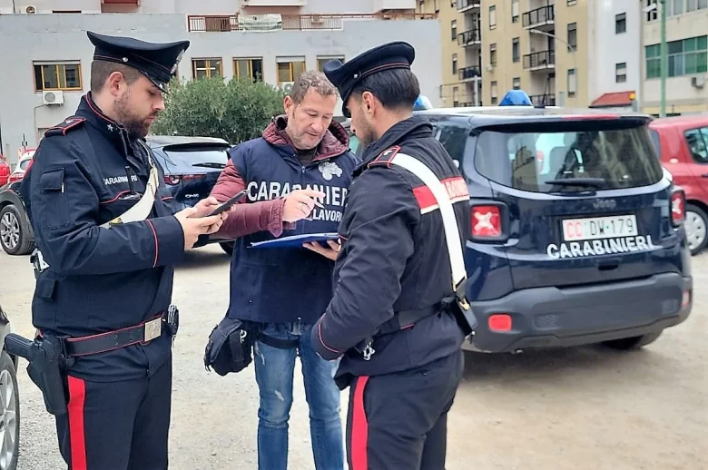 Palermo, operai in nero e senza sicurezza: sospeso cantiere edile in una villa di Carini