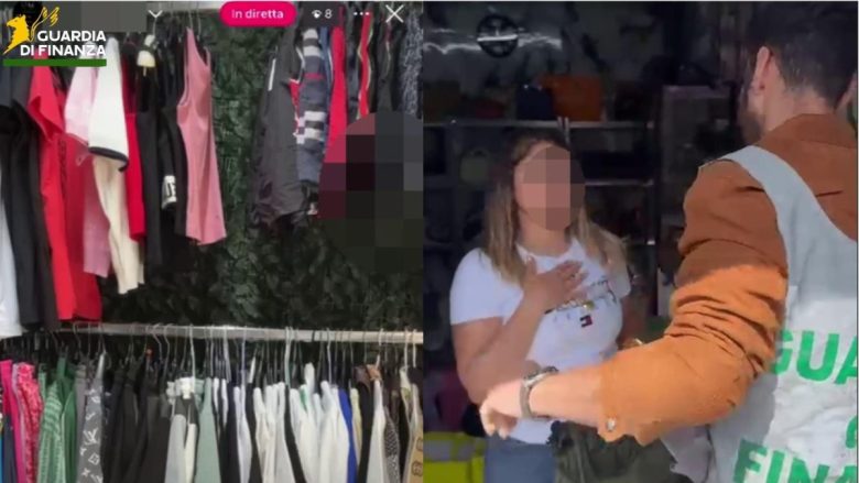 VIDEO | Vende merce contraffatta in diretta, ma sbuca la Guardia di Finanza: il blitz a San Cristoforo