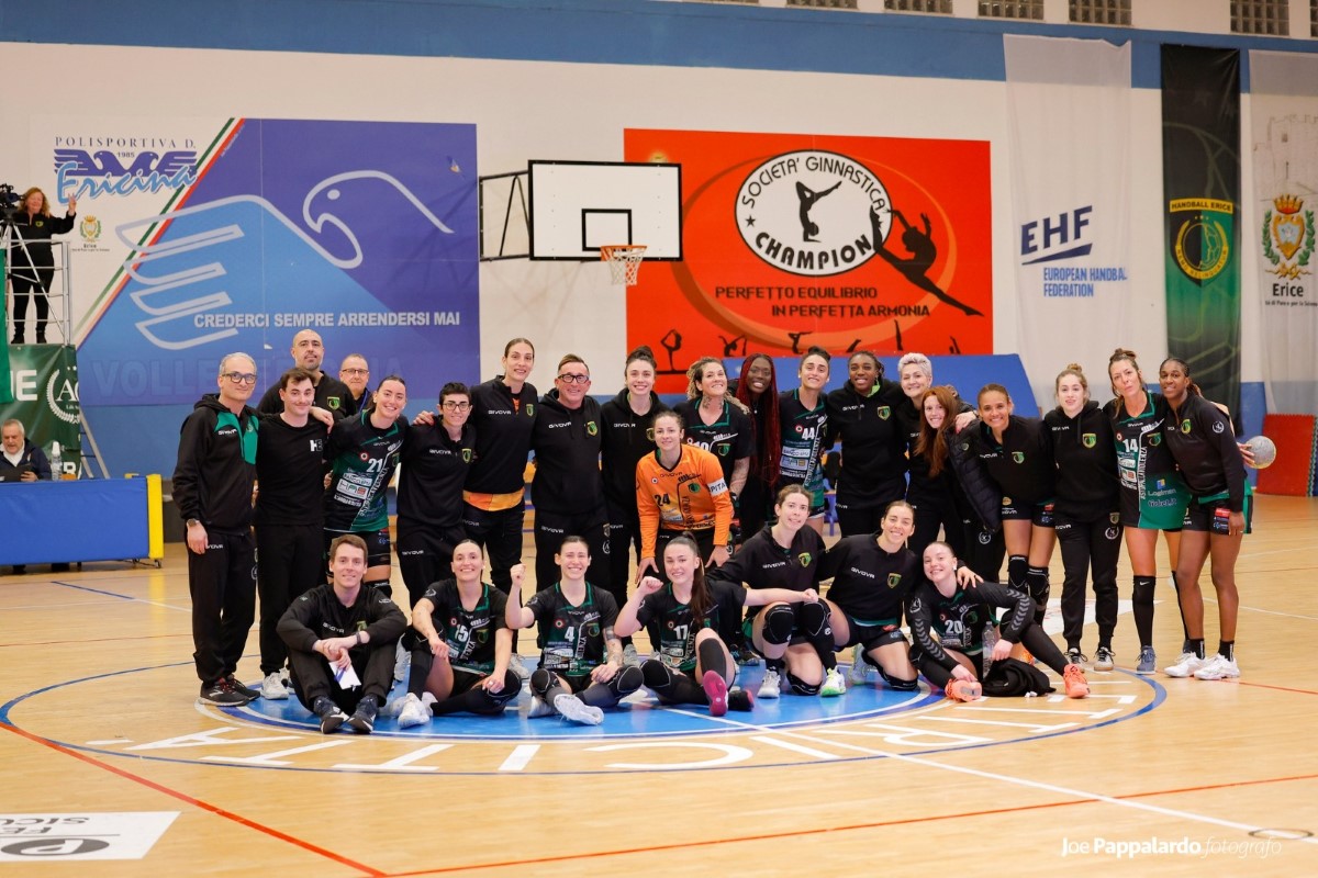 Pallamano donne, l’Erice inizia a Nuoro la nuova rincorsa nei play-off scudetto