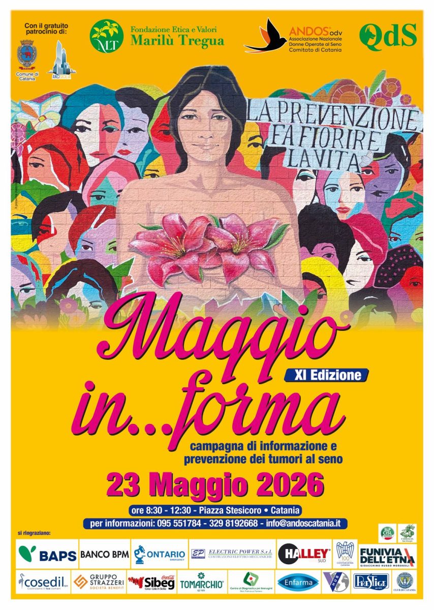 Torna “Maggio in…forma” per la lotta contro il tumore al seno