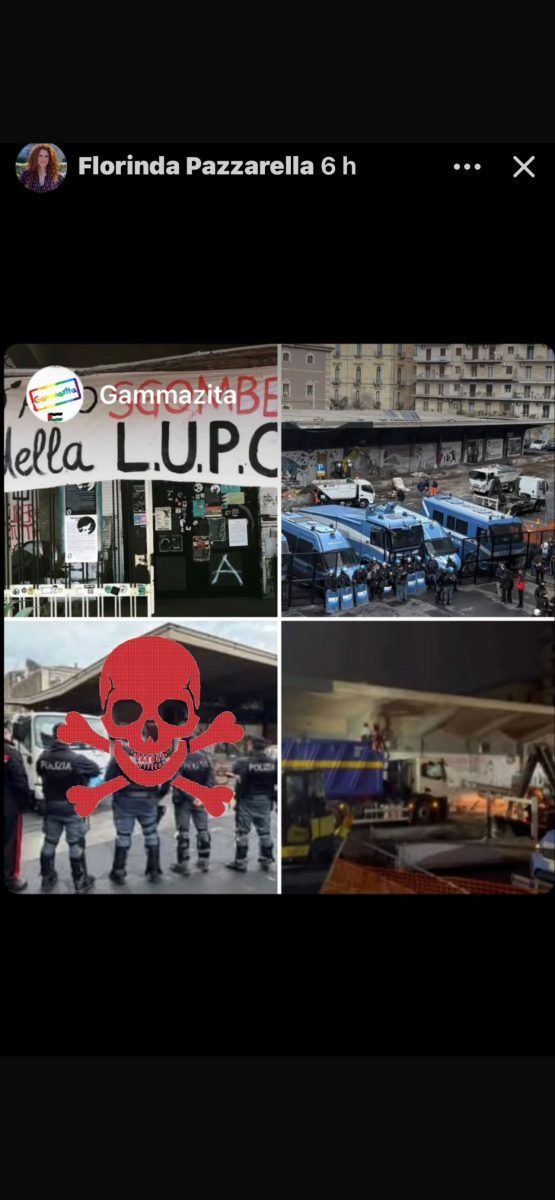 Catania, lo sgombero di piazza Lupo e il post ricondiviso. Maggioranza: “Consigliera Panzarella si dimetta”, la replica