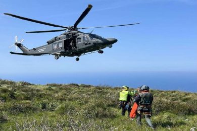 Turista svizzera aggredita da cinque cani a Capo Gallo, recuperata da soccorso alpino ed elicottero aeronautica militare