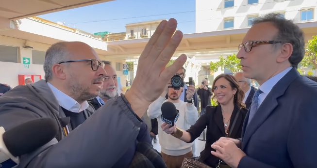 VIDEO| Sicilia Express, scontro tra l’assessore Aricò e Faraone a Palermo