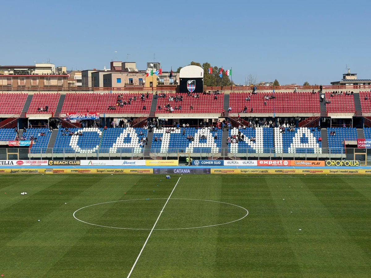 LIVE | Catania-Picerno, etnei in campo per blindare il secondo posto: la diretta della partita