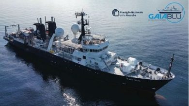 Cnr: SAFE-26, campagna geologia marina della Nave da ricerca Gaia Blu