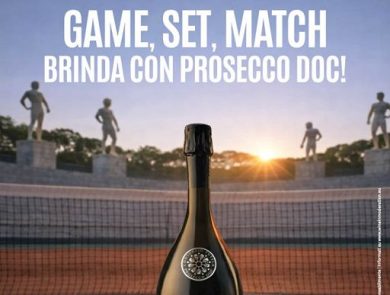 Tennis, Prosecco Doc: accordo triennale con Internazionali BNL d’Italia