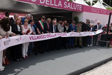 Inaugurato al Circo Massimo il villaggio Race for the Cure