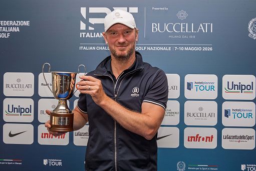 Golf, a Chris Wood l’Italian Challenge Open, nono Nodari