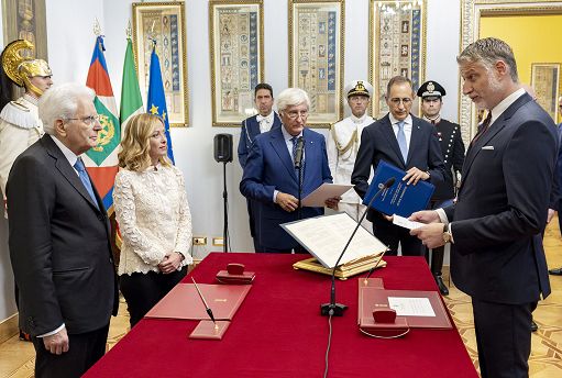 Cultura, Giuli un’ora a colloquio a Palazzo Chigi