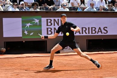 Tennis, Sinner ai quarti a Roma, Pellegrino battuto 6-2, 6-3