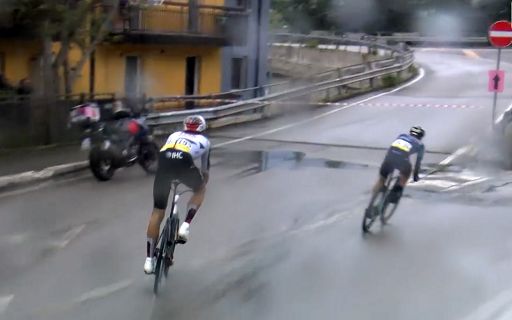 Ciclismo, Giro, Arrieta vince a Potenza, Eulalio maglia rosa
