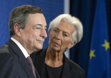 Lagarde celebra il coraggio di Draghi alla vigila del premio Carlo Magno