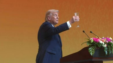 Che cosa hanno mangiato Xi e Trump