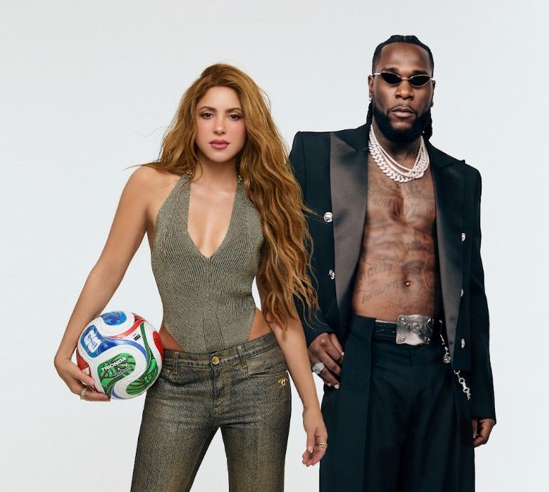 ”DAI DAI” di Shakira e Burna Boy è la canzone di FIFA WORLD CUP 2026 ”DAI DAI” di Shakira e Burna Boy è la canzone di FIFA WORLD CUP 2026
