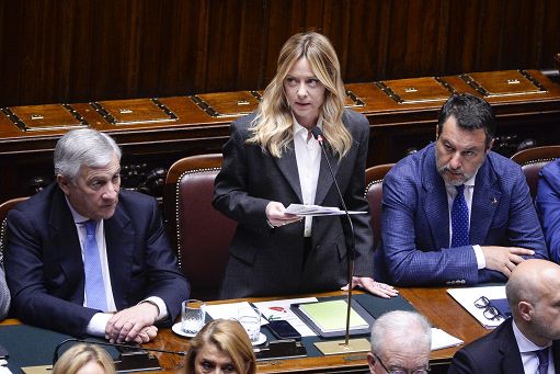 Questa mattina riunione di maggioranza a palazzo Chigi con Meloni