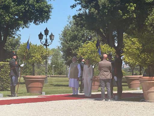 Italia-India, Meloni riceve Modi a Villa Pamphilj Italia-India, Meloni riceve Modi a Villa Pamphilj