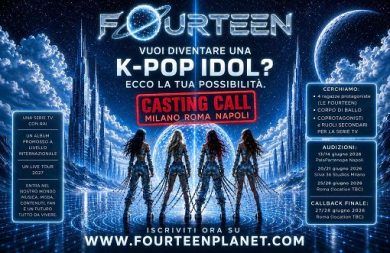 Al via il progetto “Fourteen”, prima vera girl band K-Pop