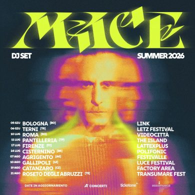 Mace torna con un nuovo tour estivo in DJ set al via da giugno