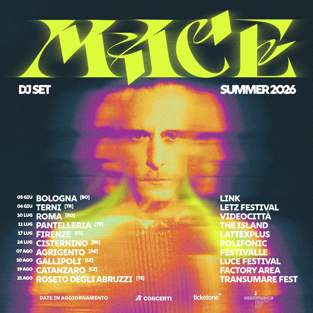 Mace torna con un nuovo tour estivo in DJ set al via da giugno Mace torna con un nuovo tour estivo in DJ set al via da giugno