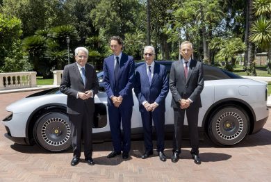 Ferrari Luce, Elkann: un onore presentarla al Quirinale