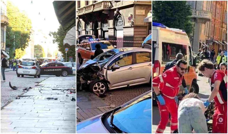 Modena, travolge i pedoni e fugge: fermato dai passanti. È accusato di strage e lesioni