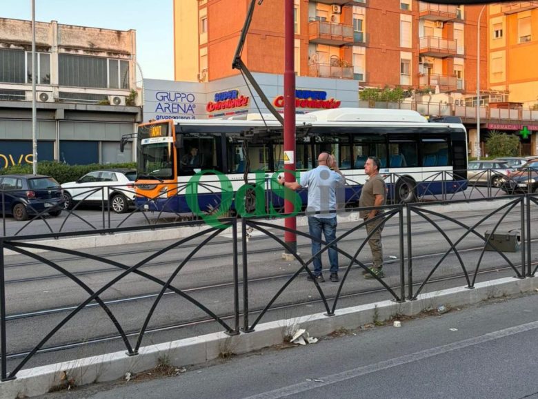 Palermo, camion fa manovra e trancia cavi: linea del tram interrotte e gravi disagi per i cittadini