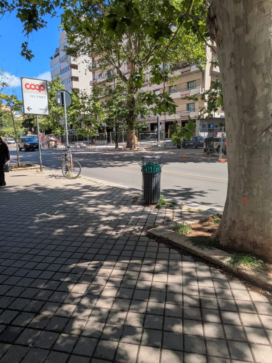 Marciapiedi di via Libertà a Palermo, lavori al rush finale. Orlando: “A giugno la normalità”