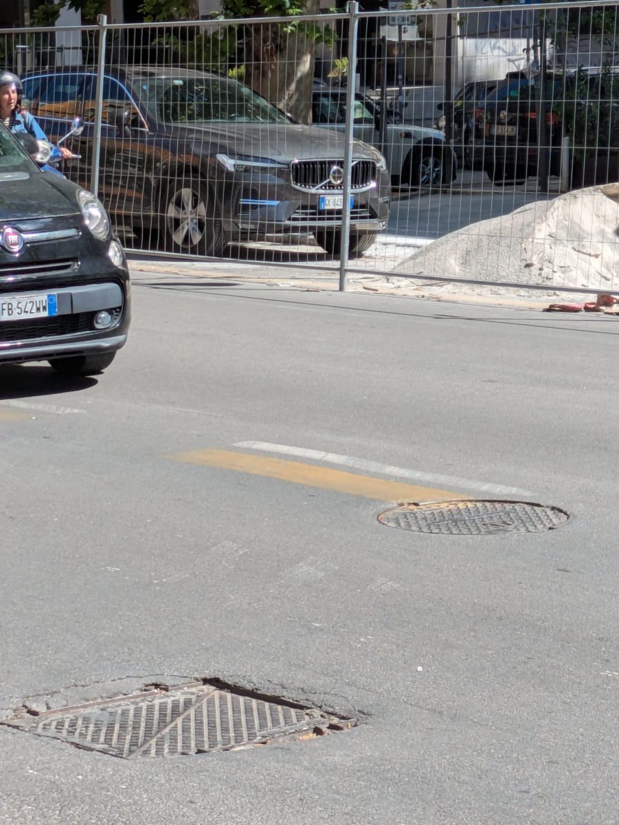 Marciapiedi di via Libertà a Palermo, lavori al rush finale. Orlando: “A giugno la normalità”